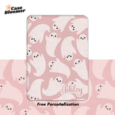 Halloween Pink Ghost Kindle Case, Kobo Case, Free Personalization